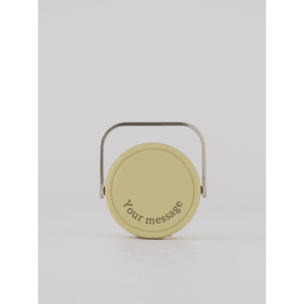 Personalisiere Deine Timeless Trinkflasche mit einer individuellen Gravur auf dem Deckel. Jetzt online personalisieren.