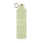 EQUA Thermo Classy Empowered Edelstahl Trinkflasche 650 ml mit double wall Isolation.