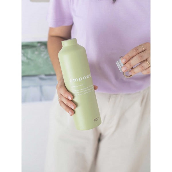 Die Thermosflasche ist gemacht für den täglichen Gebrauch: robust und 100% auslaufsicher.