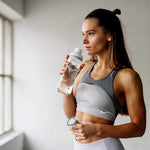 Ideal für Sport, yoga oder unterwegs: die zwei in einem Smoothie Trinkfasche - fasst 800ml