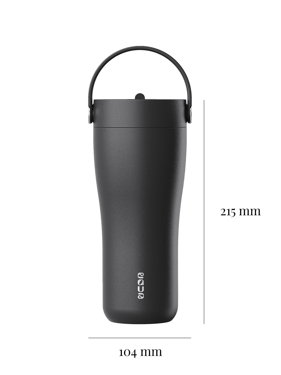 EQUA Carry Cup Lavendel 600 ml – Breite 104 mm, Höhe 215 mm