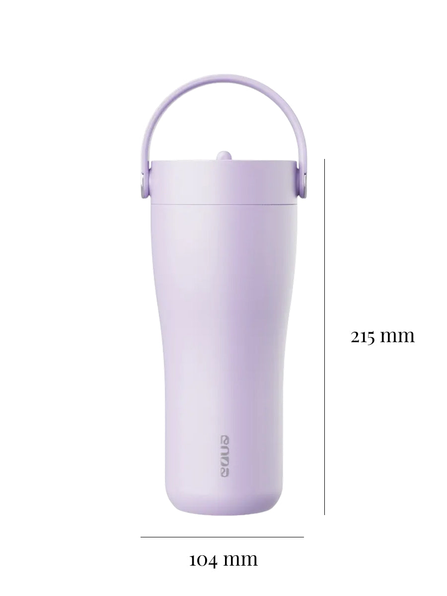EQUA Carry Cup Lavendel 600 ml – Breite 104 mm, Höhe 215 mm