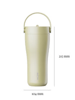 EQUA Carry Cup Lavendel 600 ml – Breite 104 mm, Höhe 215 mm