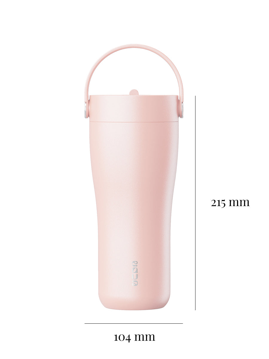 EQUA Carry Cup Lavendel 600 ml – Breite 104 mm, Höhe 215 mm
