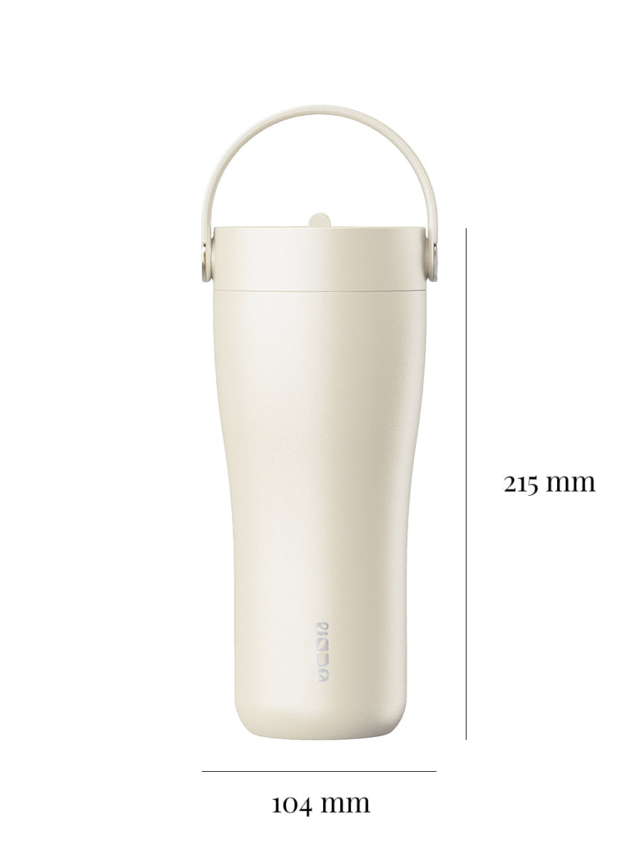EQUA Carry Cup Lavendel 600 ml – Breite 104 mm, Höhe 215 mm
