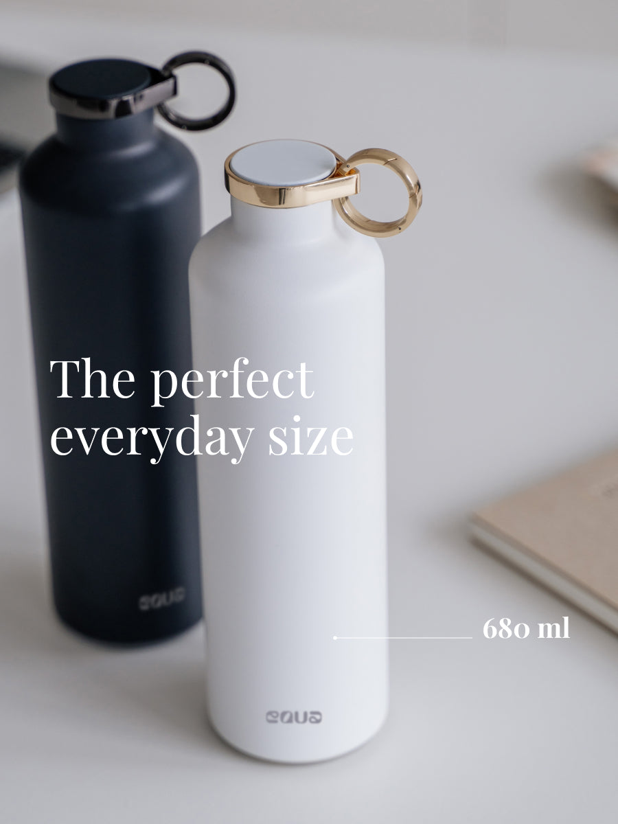 Die Thermosflasche ist gemacht für den täglichen Gebrauch: robust und 100% auslaufsicher.