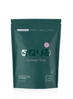 EQUA Recharge Tonic Cranberry Lime Produktverpackung und Portionsbeutel für zuckerfreies Elektrolyt-Pulver