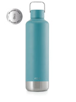 Die Wave Edelstahl Thermo Flasche ist auch im 1 Liter Format erhältlich.
