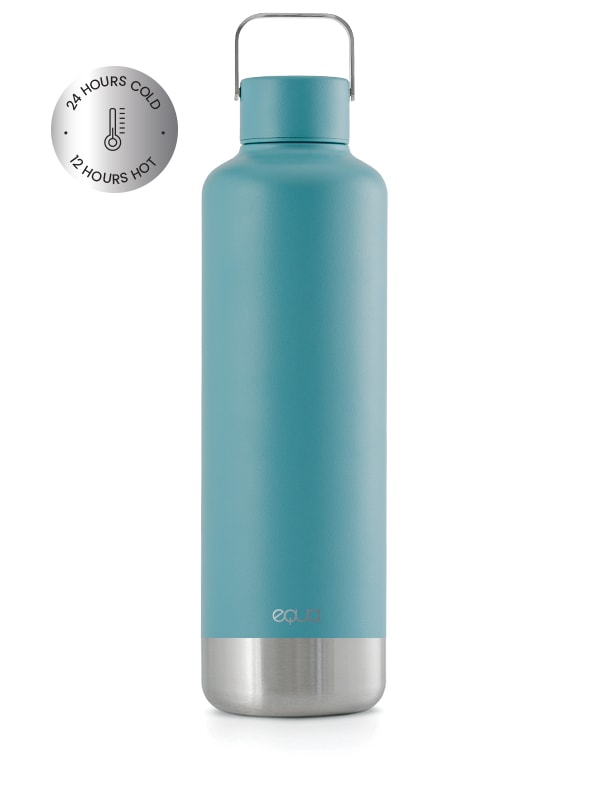Die Wave Edelstahl Thermo Flasche ist auch im 1 Liter Format erhältlich.