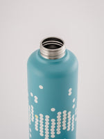 Die Edelstahl Trinkflasche 1000ml ist auslaufsicher.