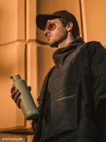 Langlebige Trinkflasche - robust und minimalistisch.