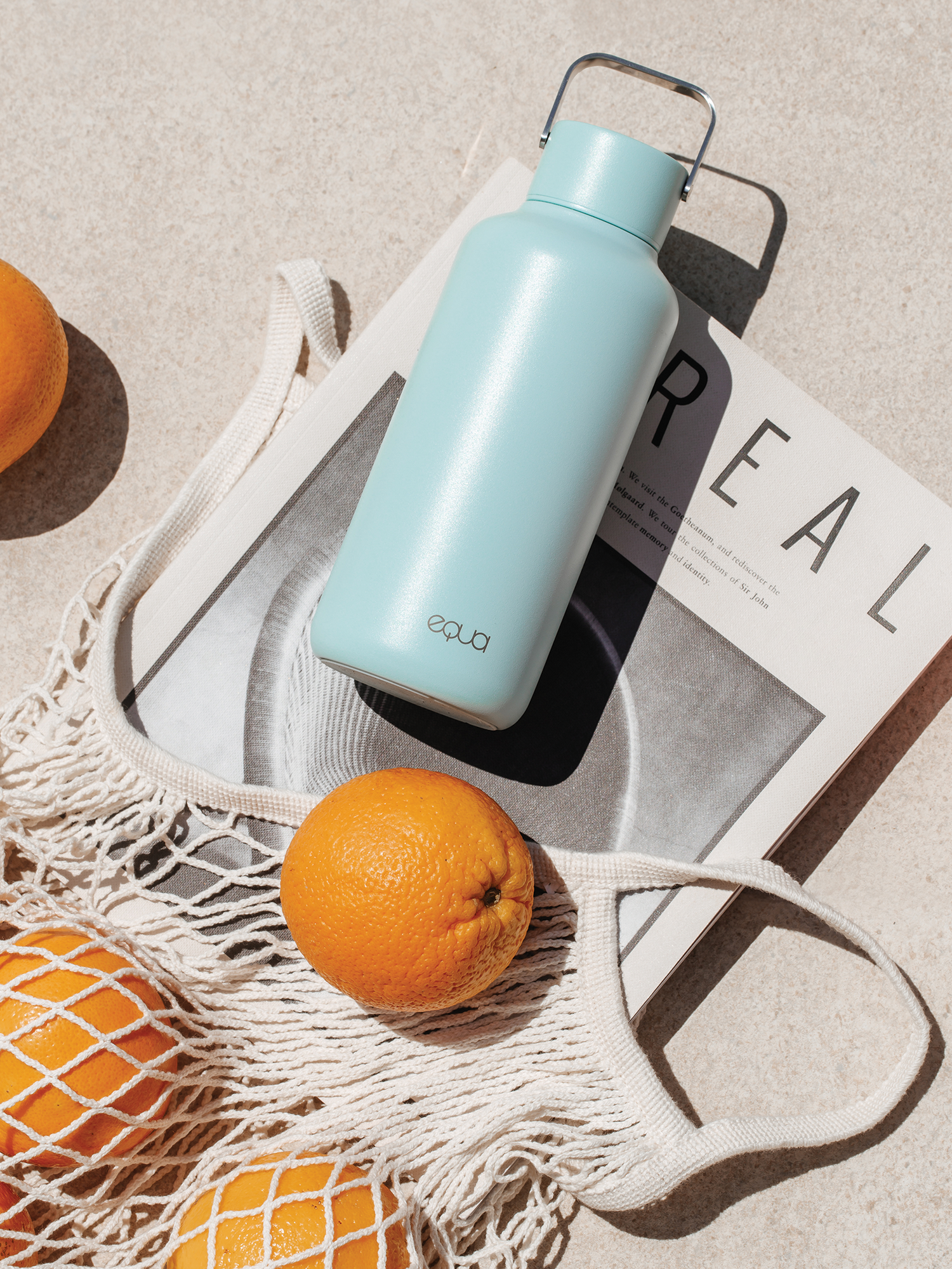 Trink mehr - fühle dich besser: die leicht kleine Trinkflasche Timeless fasst gute 600ml und hilft dir dabei.