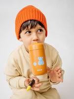EQUA Kinder Trinkflasche aus Edelstahl 400 ml – auslaufsicher für Kinder von 2 bis 5 Jahren
