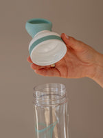 Wide mouth Öffnung an der Trinkflasche ideal für Eiswürfel oder für Smoothies.