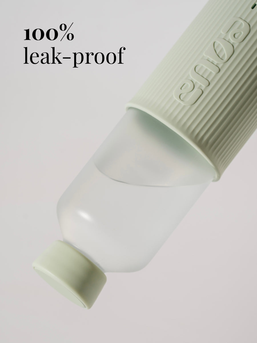 Die intelligente Trinkflasche mit Trink Erinnerung ist 100% auslaufsicher.