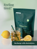 Nährwerttabelle und Inhaltsstoffe von EQUA Recharge Tonic Lemon Green Tea mit Magnesium, Kalium und Vitamin B12