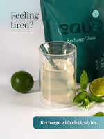 Nährwerttabelle und Inhaltsstoffe von EQUA Recharge Tonic Lime & Mint mit Magnesium, Kalium und Vitamin B12