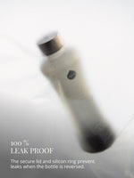 100% auslaufsichere Trinkflasche aus hochwertigem Borosilikat Glas