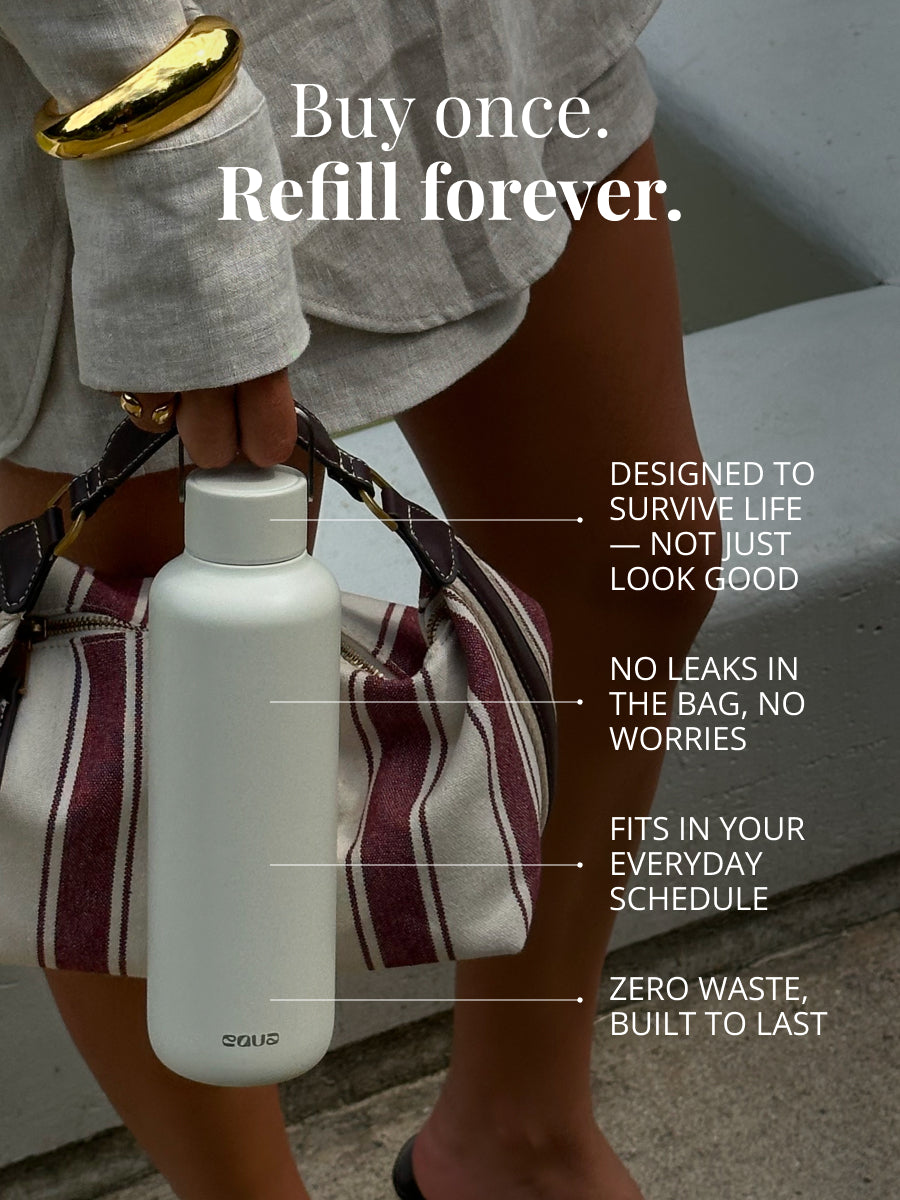 Ein jahrelanger Begleiter: die Timeless Thermo Edelstahl Trinklasche ist qualitativ und langlebig.