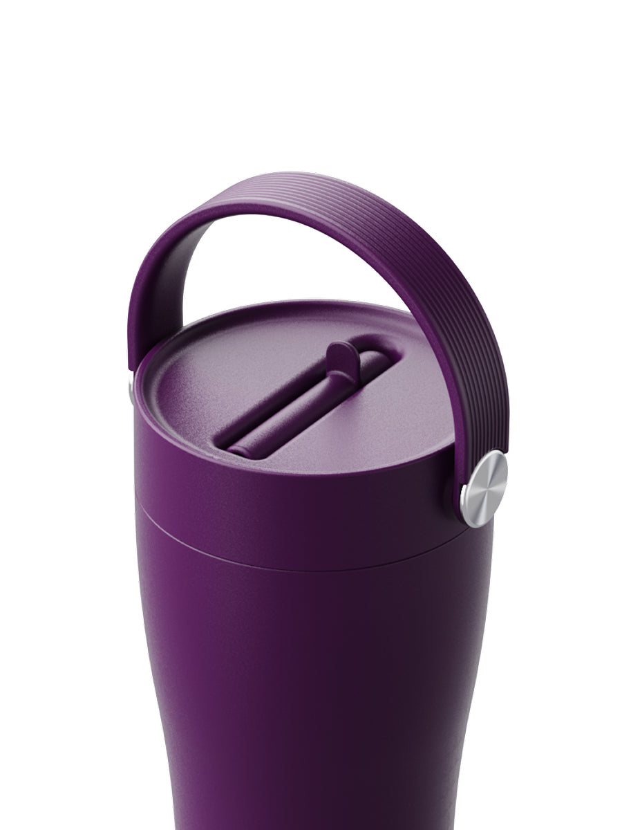 EQUA Carry Cup Mulberry 600 ml – Breite 104 mm, Höhe 215 mm