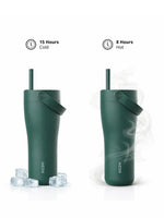 EQUA Carry Cup Trinkflasche 600 ml Lavendel – hält Getränke 15 Stunden kalt und 8 Stunden warm 
