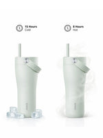 EQUA Carry Cup Trinkflasche 600 ml Lavendel – hält Getränke 15 Stunden kalt und 8 Stunden warm 
