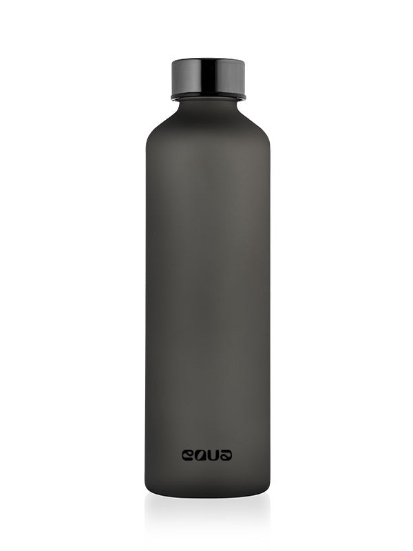 EQUA minimalistische Ash Trinkflasche 750 ml - schwarz matt