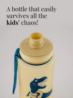 Eine Trinkflasche die auch Kinder Chaos überlebt: leicht, praktisch und bruchsicher.