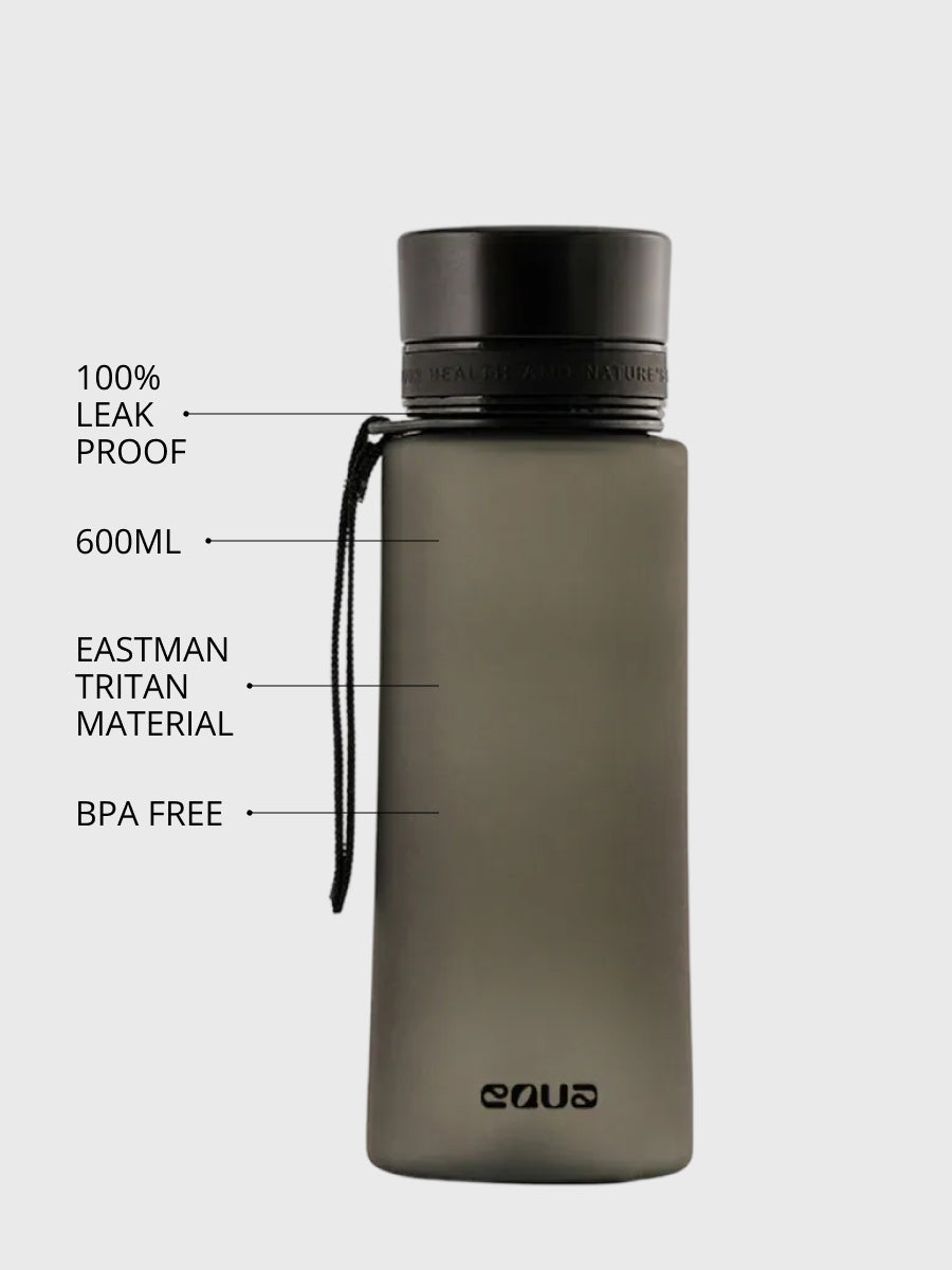 BPA freie Plastiktrinkflasche aus hochwertigem Eastman Tritan - mit praktischem Tragehenkel - Trageband. Bruchsicher. top Preis Leistung.