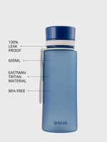 BPA freie Plastiktrinkflasche aus hochwertigem Eastman Tritan - mit praktischem Tragehenkel - Trageband. Bruchsicher. top Preis Leistung.
