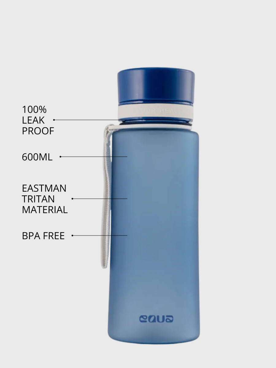 BPA freie Plastiktrinkflasche aus hochwertigem Eastman Tritan - mit praktischem Tragehenkel - Trageband. Bruchsicher. top Preis Leistung.