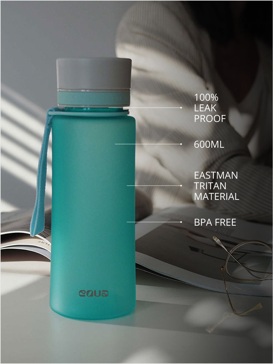 BPA freie Plastiktrinkflasche aus hochwertigem Eastman Tritan - mit praktischem Tragehenkel - Trageband. Bruchsicher. top Preis Leistung.