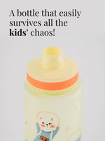 Eine Trinkflasche die auch Kinder Chaos überlebt: leicht, praktisch und bruchsicher. Einfach in der Handhabung für Kinder und einfach zum Reinigen - keine Kleinteile.