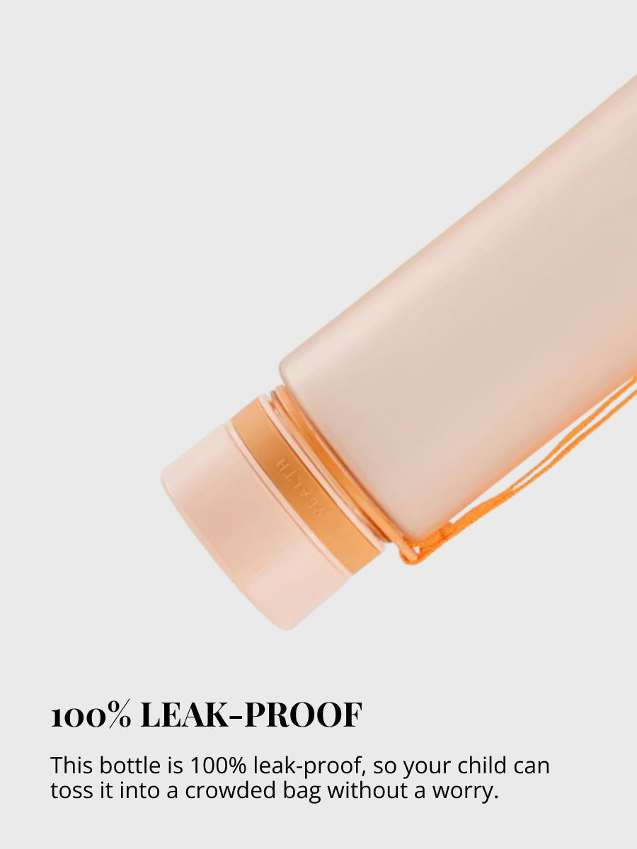 Diese Trink-Flasche ist 100% auslaufsicher und kann sorgenfrei in die Tasche oder den Rucksack gelegt werden. Einfach zum Öffnen und Schliessen des Deckels. Einfach zum Reinigen da keine Kleinteile - hygienisch.