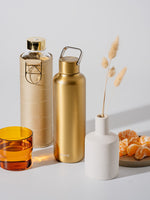 Langlebige Trinkflasche - robust und minimalistisch.
