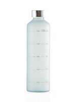 EQUA Water O'clock Trinkflasche 750 ml - hellblau mit Hydration Tracker